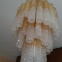Lampadario italiano design vintage modello venini
