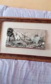Quadro a rilievo.