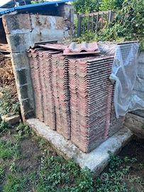 Stock ~115 Tegole in Cemento Doppia Onda