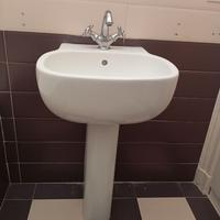 Lavabo lavandino su colonna Pozzo Ginori 500