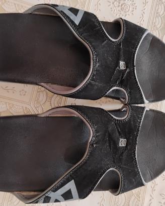 ciabatta uomo nera marca Spenco mis.44