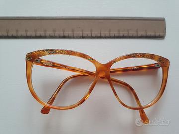 Montatura occhiali da donna vintage anni '70 