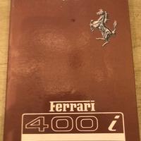 Ferrari 400 i manuake uso e manutenzione