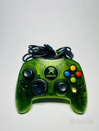 Controller Xbox Classic Verde Trasparente