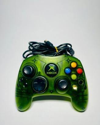 Controller Xbox Classic Verde Trasparente