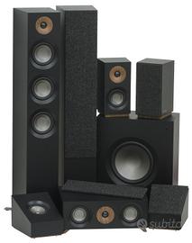 JAMO Studio 8 S 803 Hcs Sistema Home Cinema, Nero