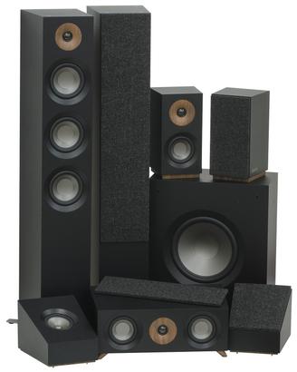 JAMO Studio 8 S 803 Hcs Sistema Home Cinema, Nero