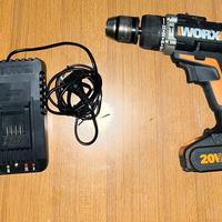 Trapano avvitatore percussione Worx e Aeg