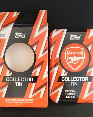 Topps Arsenal FC 2025/26 Collector Tin ufficiale