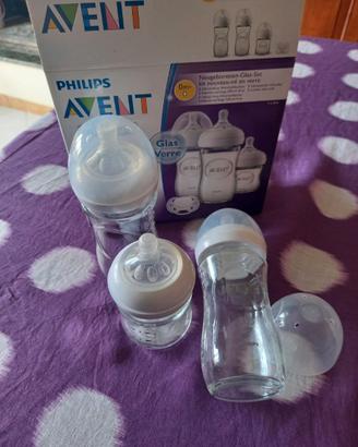 Set Biberon in Vetro