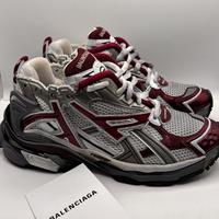 Balenciaga Runner rosse e grigie n.44