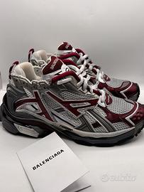 Balenciaga Runner rosse e grigie n.44