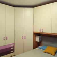 CAMERETTA A PORTE CON CABINA ARMADIO