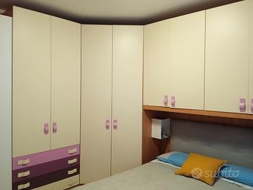 CAMERETTA A PORTE CON CABINA ARMADIO