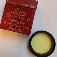 Filtro giallo originale leitz