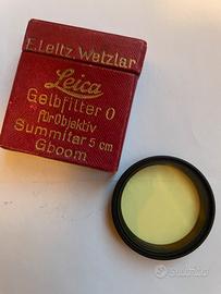 Filtro giallo originale leitz