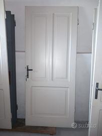 Porte in legno anni '30 con specchiature cieche
