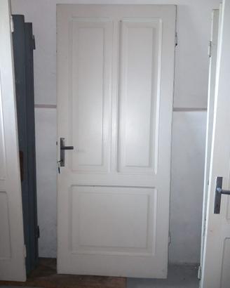 Porte in legno anni '30 con specchiature cieche