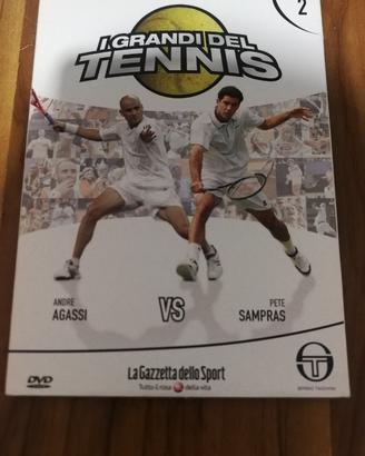 4 DVD i grandi del tennis Gazzetta dello sport