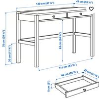 scrivania hemnes ikea 