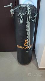 Sacco da Boxe Gimer 30 kg con supporto soffitto