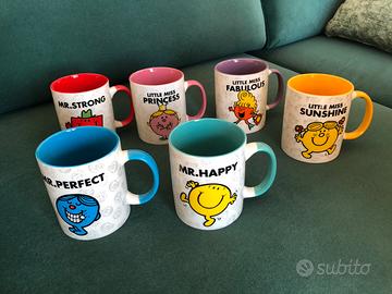Tazze colorate
