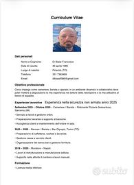 Barista o cameriere