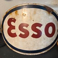 Insegna Esso smaltata 1950