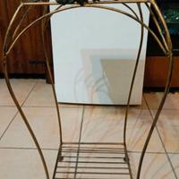 PORTA VASI IN FERRO BATTUTO