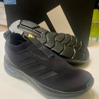 Scarpa ginnastica senza lacci Adidas Nero 43