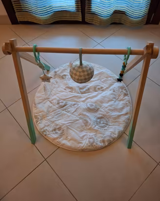 Palestrina per neonato in legno