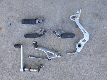 Pedana e pedale bmw gs 1200