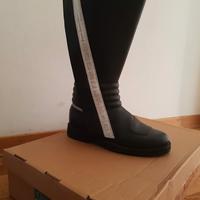stivali in pelle moto
