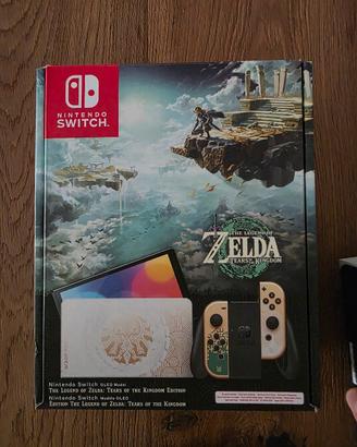 Nintendo Switch oled versione Zelda