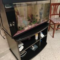 acquario 80 litri completo di mobile 