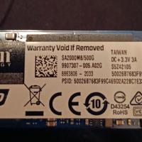 Memoria M.2 Kingston A2000 500gb