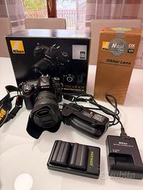 Nikon D7100 + 18-200mm