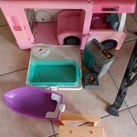 Camper e ambulanza Barbie