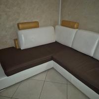 Divano in pelle Bruma