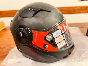 Casco modul. LS2 Matt Carbon FF313  taglia S