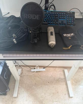 RØDE NT2-A Microfono + Pop Filter + Shock Mount