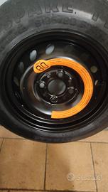 ruota scorta Fiat Panda 2010  crick chiave bulloni