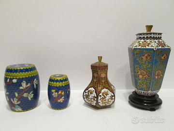 VASI E POTICHE CLOISONNE