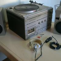 SABA Hi-Fi Pack C3100 stereo giradischi + casse