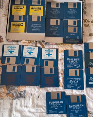 Lotto Floppy originali Amiga