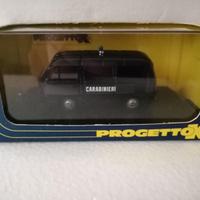 modellino fiat 900 t carabinieri chiuso