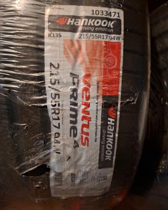 NUOVO!!! TRENO GOMME HANKOOK 215/55 R17 K13