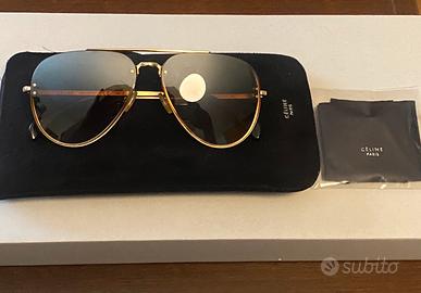 Occhiali da sole CELINE CL41392/S J5G Aviator oro