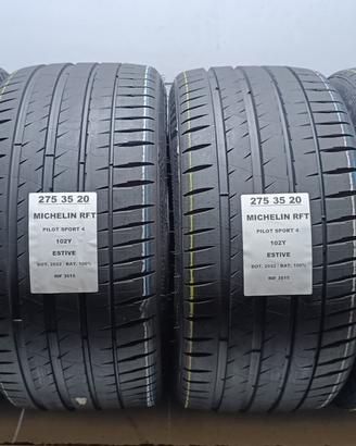 4 GOMME 275 35 20 MICHELIN NUOVE RIF3515