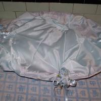 Cesto x bomboniere Battesimo x maschietto